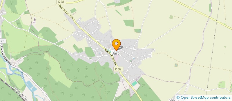 localisation de l'entreprise SAS DROUIN PERE ET FILS à BARC