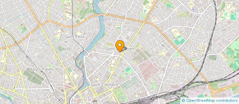 localisation de l'entreprise SAS DRY  NANTES