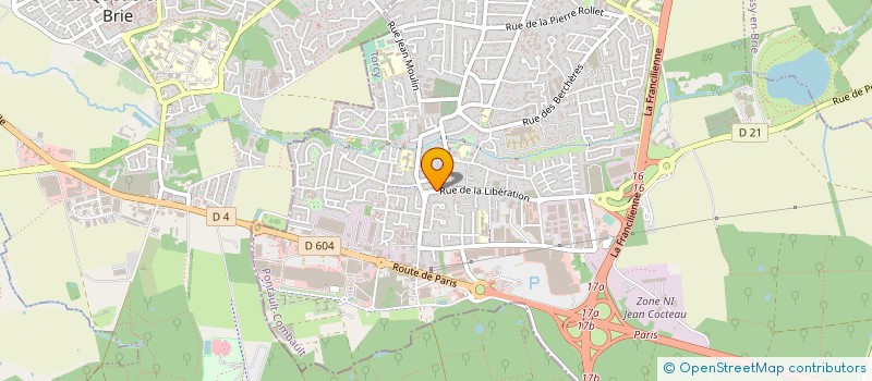 localisation de l'entreprise SAS DS à PONTAULT-COMBAULT