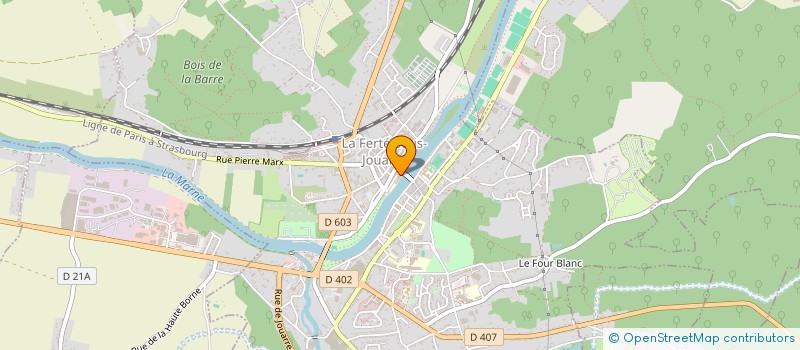 localisation de l'entreprise SAS DSEVENT' à LA FERTE-SOUS-JOUARRE