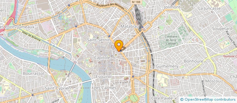 localisation de l'entreprise SAS DTB FUT à TOULOUSE