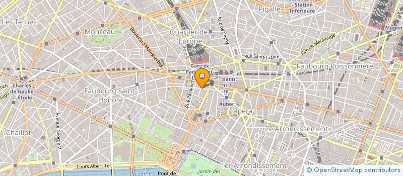 localisation de l'entreprise SAS DU 2 RUE CHAUVEAU LAGARDE  PARIS