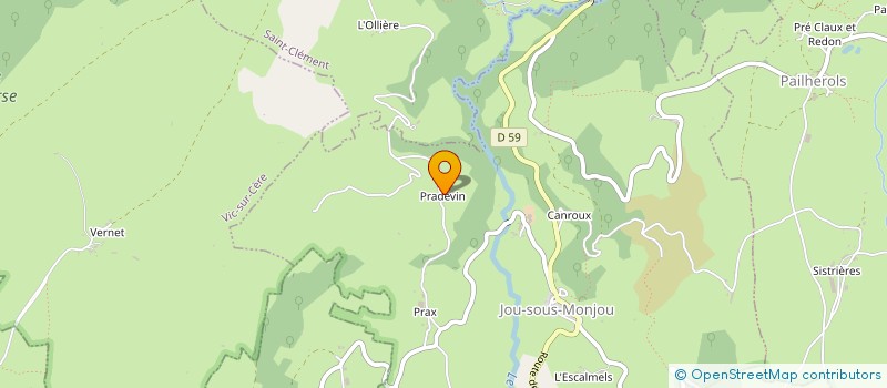 localisation de l'entreprise SAS DU 21 AVRIL à JOU-SOUS-MONJOU