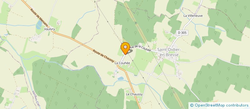 localisation de l'entreprise SAS DU BOIS BRULE  SAINT-DIDIER-EN-BRESSE