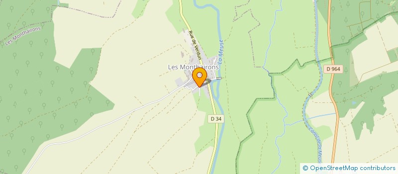 localisation de l'entreprise SAS DU CHATEAU DES MONTHAIRONS à LES MONTHAIRONS