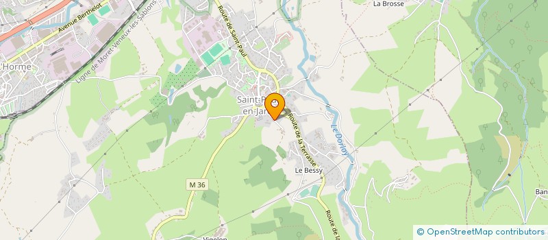 localisation de l'entreprise SAS DU CLOS FOND  SAINT-PAUL-EN-JAREZ