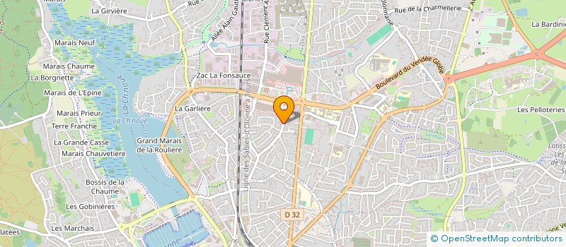 localisation de l'entreprise SAS DU DEHEZ à LES SABLES D'OLONNE