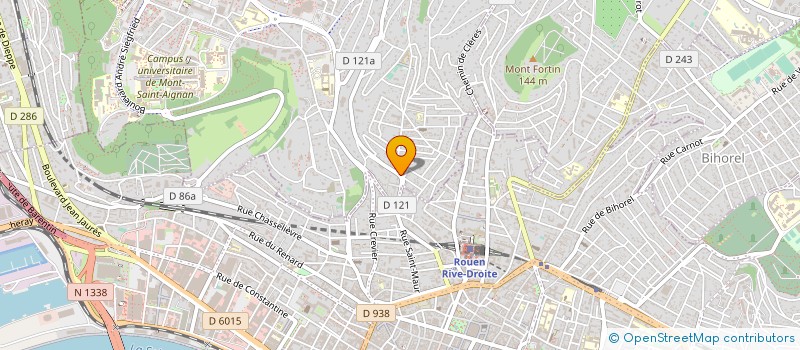 localisation de l'entreprise SAS DU DONJON à MONT-SAINT-AIGNAN