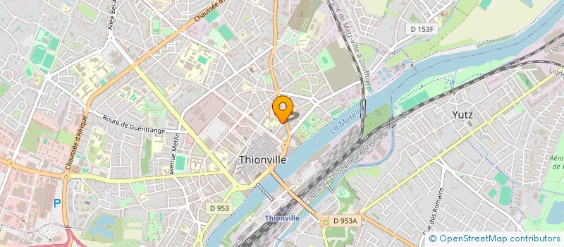 localisation de l'entreprise SAS DU DR L. BRESKVAR - UROLOGUE à THIONVILLE