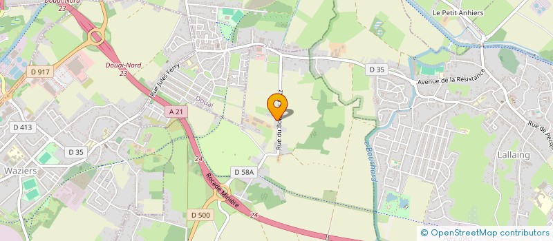 localisation de l'entreprise SAS DU GOLF DU BOIS DES RETZ  SIN-LE-NOBLE