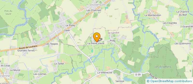 localisation de l'entreprise SAS DU GRAND PRE à JOUVENCON