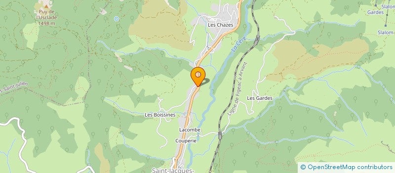 localisation de l'entreprise SAS DU GRIOU à SAINT-JACQUES-DES-BLATS