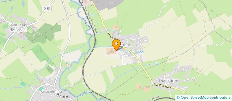 localisation de l'entreprise SAS DU LAVOIR  BETTBORN