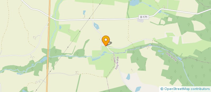 localisation de l'entreprise SAS DU LAYON  ENNORDRES