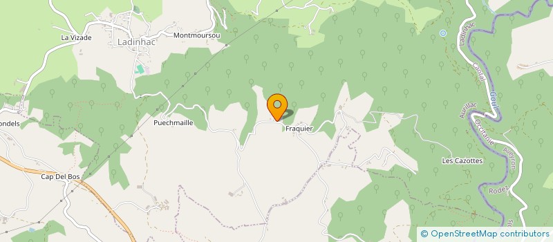 localisation de l'entreprise SAS DU LIAUBET à SANSAC-VEINAZES