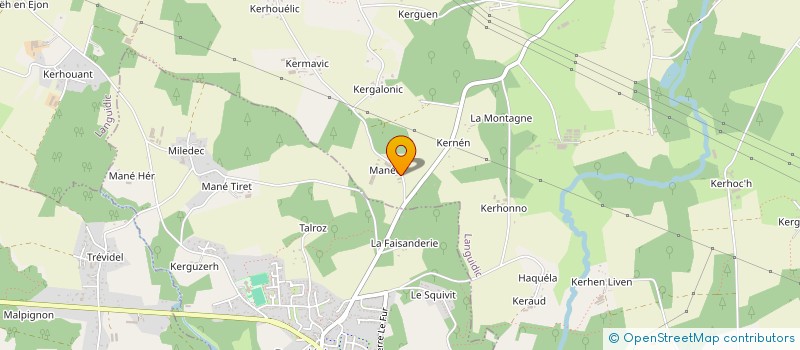 localisation de l'entreprise SAS DU MANEO SOLAIRE  LANGUIDIC