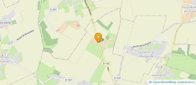 localisation de l'entreprise SAS DU MANOIR DE BEAUVILLE  BRETTEVILLE-SAINT-LAURENT