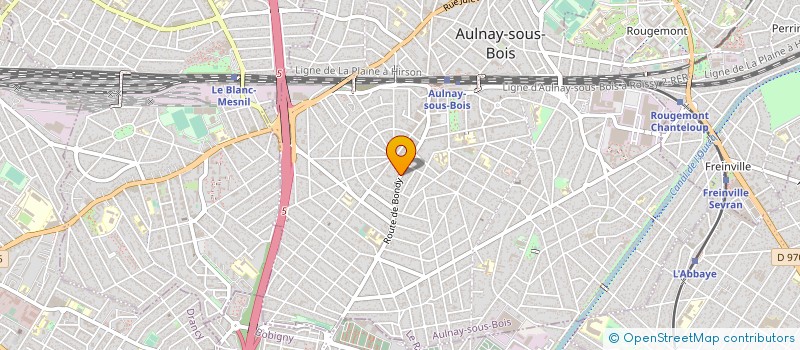 localisation de l'entreprise SAS DU MITTELNAY à AULNAY-SOUS-BOIS