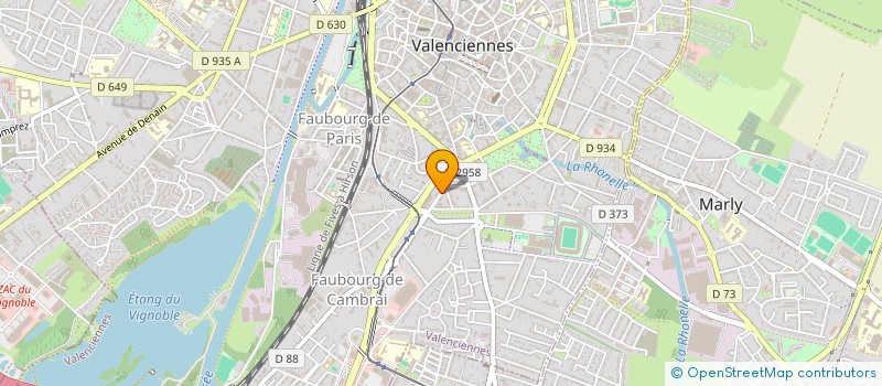 localisation de l'entreprise SAS DU MUSEE à VALENCIENNES