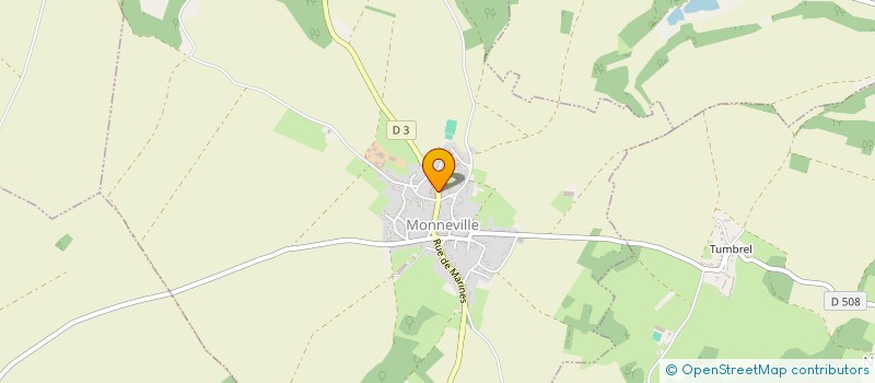 localisation de l'entreprise SAS DU NOYER  MONNEVILLE