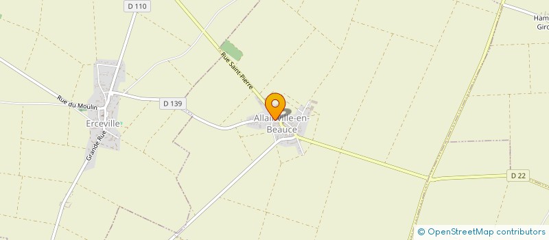 localisation de l'entreprise SAS DU PARC  OUTARVILLE