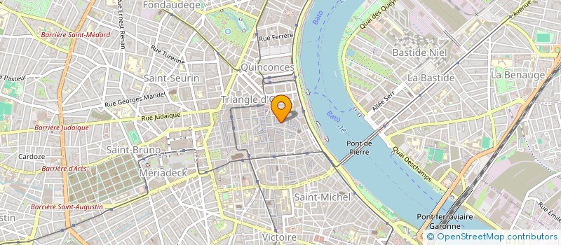 localisation de l'entreprise SAS DU PARLEMENT  BORDEAUX