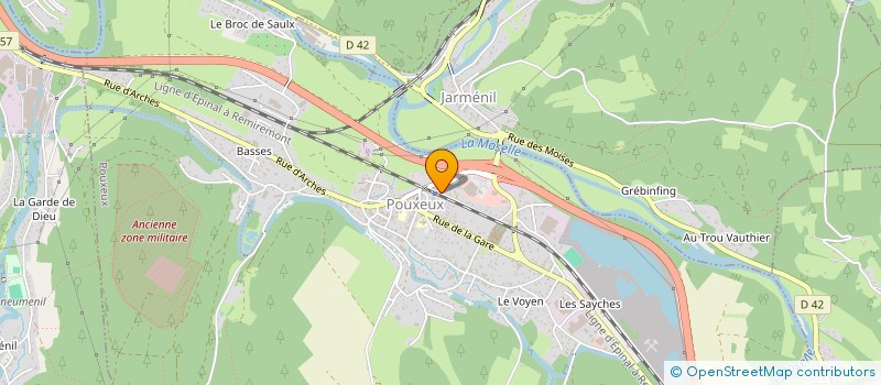 localisation de l'entreprise SAS DU PAS DE L ANE à SAINT-NABORD