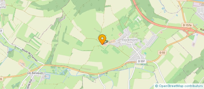 localisation de l'entreprise SAS DU PETIT CLOCHER  FLOREMONT