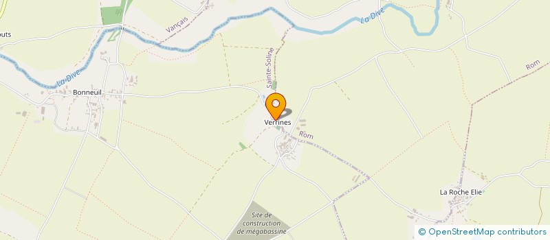 localisation de l'entreprise SAS DU PIGEONNIER  SAINTE-SOLINE