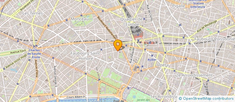 localisation de l'entreprise SAS DU PLATEAU DE CHEVANNES  PARIS