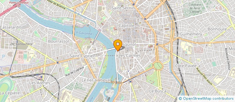 localisation de l'entreprise SAS DU PONT NEUF à TOULOUSE
