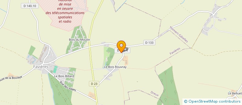 localisation de l'entreprise SAS DU PREMARBOIS à FAVIERES