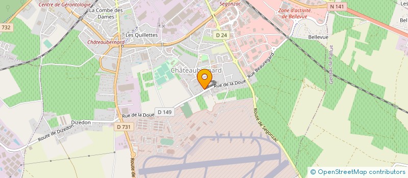 localisation de l'entreprise SAS DU PUITS MARAND à CHATEAUBERNARD