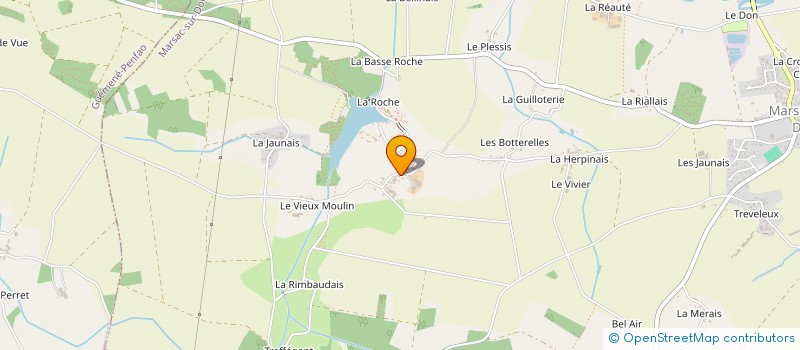 localisation de l'entreprise SAS DU SOLEIL LEVANT  MARSAC-SUR-DON