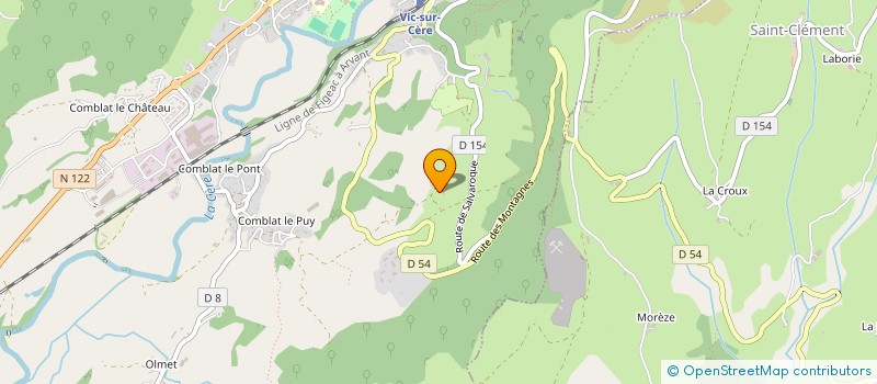 localisation de l'entreprise SAS DU SOLEIL PUECHMOURIEZ à RAULHAC