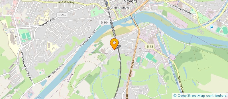 localisation de l'entreprise SAS DU STAND à NEVERS