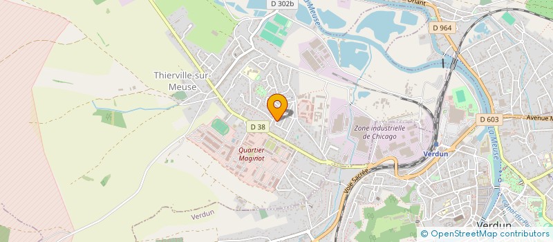 localisation de l'entreprise SAS DU THIERVILLOIS à THIERVILLE-SUR-MEUSE