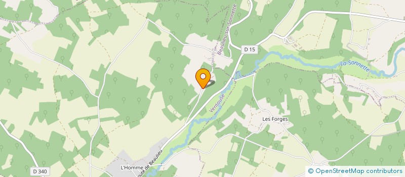 localisation de l'entreprise SAS DU TILLEUL à VENTOUSE