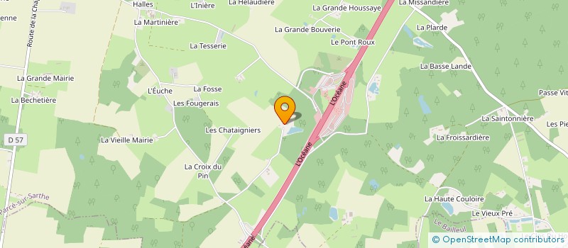 localisation de l'entreprise SAS DU TILLEUL à AUVERS LE HAMON