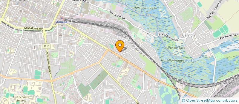 localisation de l'entreprise SAS DUBLIN  AMIENS