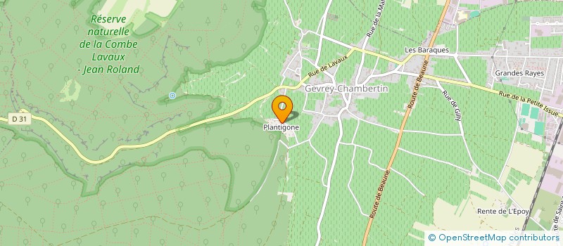 localisation de l'entreprise SAS DUGAT-PY à GEVREY-CHAMBERTIN