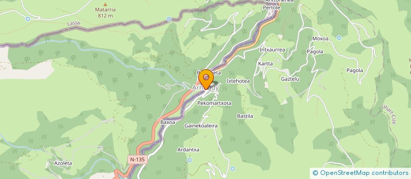 localisation de l'entreprise SAS DUGUINE ERIC à AINHICE-MONGELOS