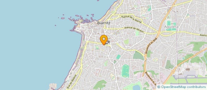 localisation de l'entreprise SAS DULER à BIARRITZ