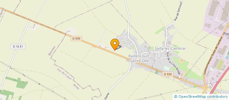 localisation de l'entreprise SAS DUMONT à RAILLENCOURT-SAINTE-OLLE