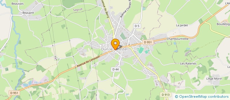 localisation de l'entreprise SAS DUN KEBAB à DUN-LE-PALESTEL