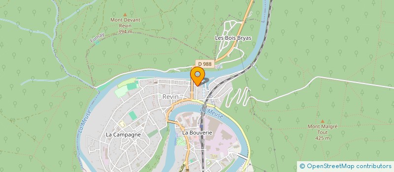 localisation de l'entreprise SAS DURBECQ à REVIN