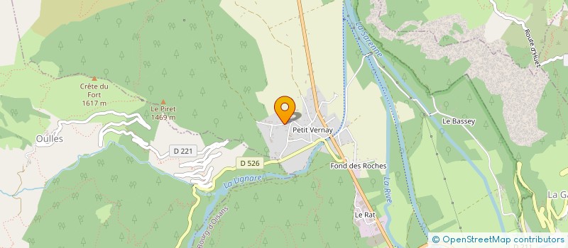 localisation de l'entreprise SAS DURDAN THOMAS  LE BOURG-D'OISANS