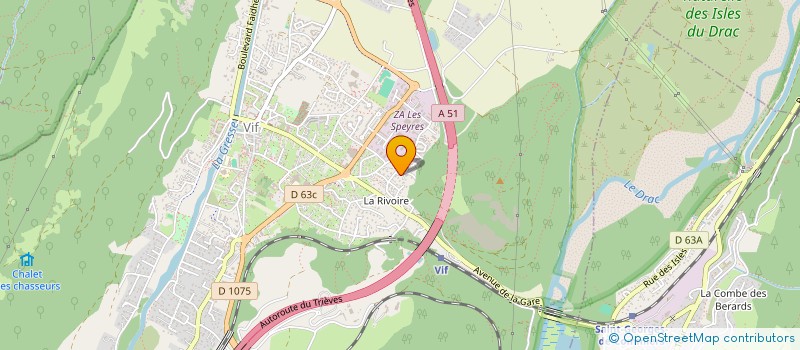 localisation de l'entreprise SAS DUSSERT S.A.S à VIF