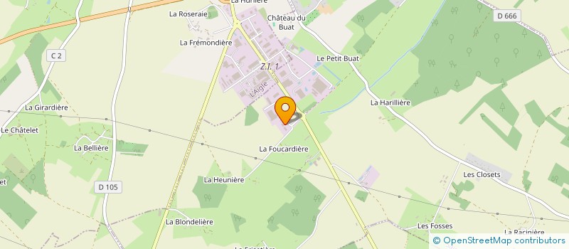 localisation de l'entreprise SAS E-SERVO à SAINT-OUEN-SUR-ITON