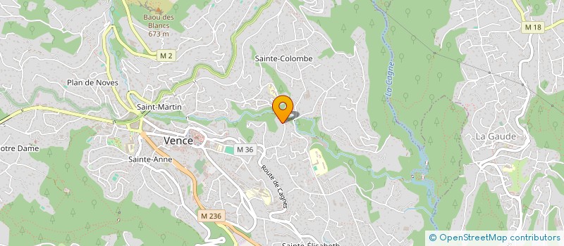 localisation de l'entreprise SAS EASY ELECTRIC à VENCE